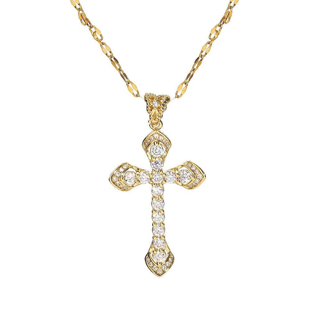 Angelic Cross Necklace