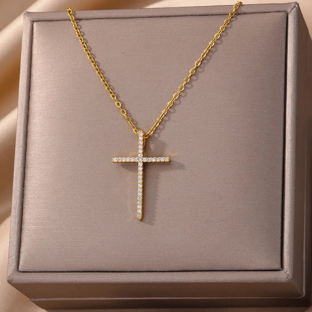 Divine Cross Necklace