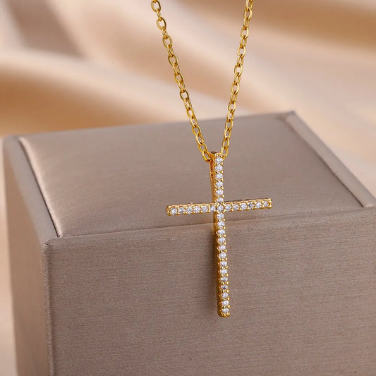 Divine Cross Necklace